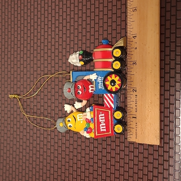 M & M Express Train Christmas Ornament - Picture 3 of 5